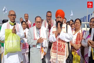 a sikh assamese people visits to srimanta-sankardeb-sangha-session at rangia