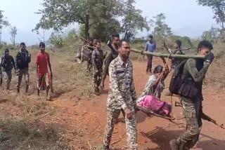 CRPF Jawans Helps Pregnant Lady