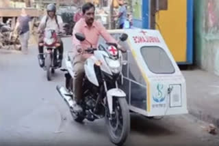 Maharashtra: Free Bike Ambulance Service for Poor People Living on Streets