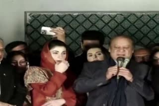 Nawaz Sharif and Maryam Nawaz