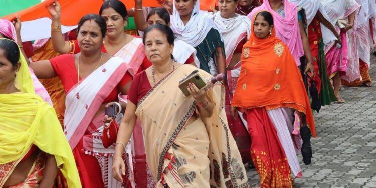 with many more schemes BJP targets women in Lok Sabha elections in assam