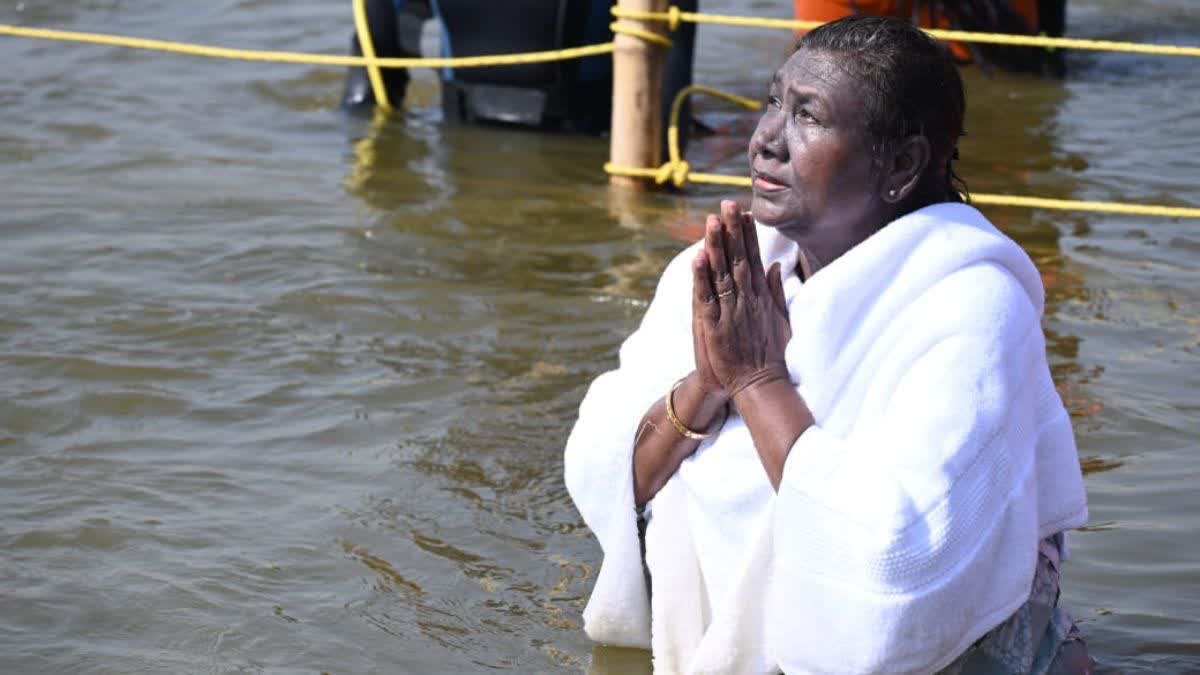 President Murmu at Maha kumbh