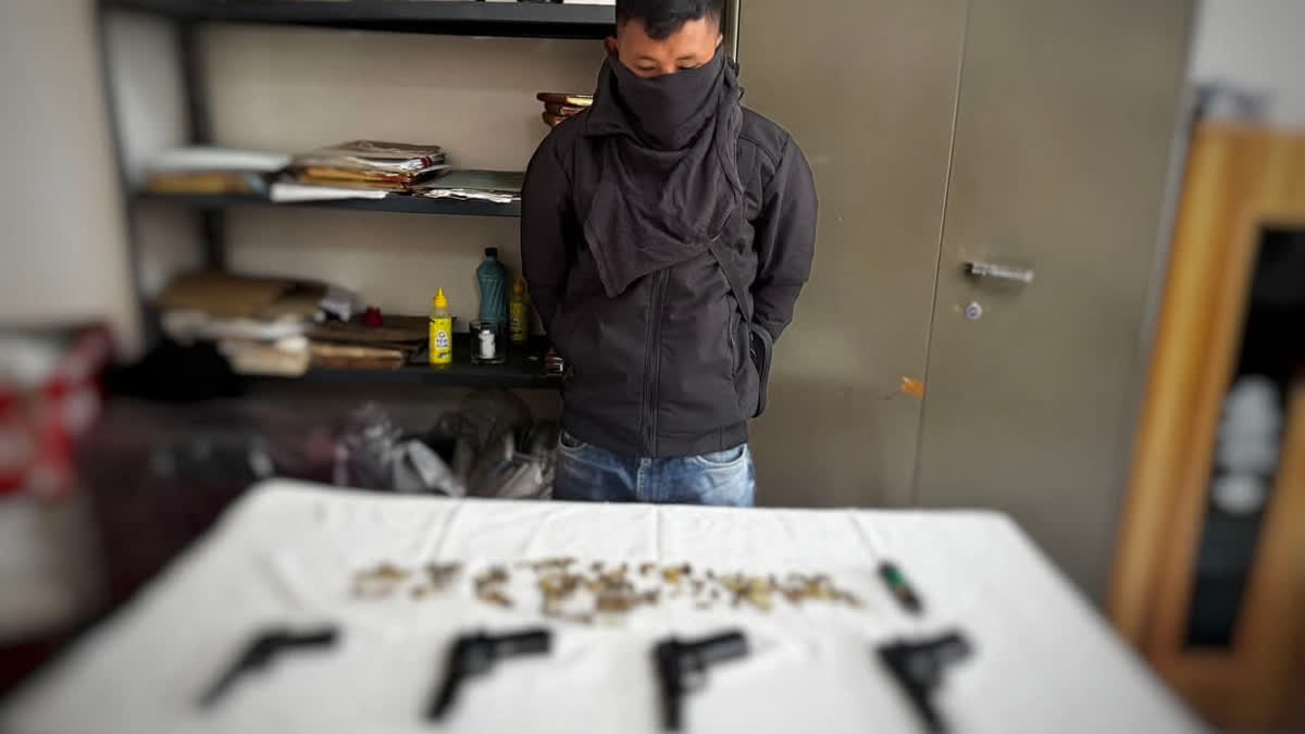 Manipur Man Attempts To Smuggle Arms, Ammunition To Bangladesh; Arrested In Tripura