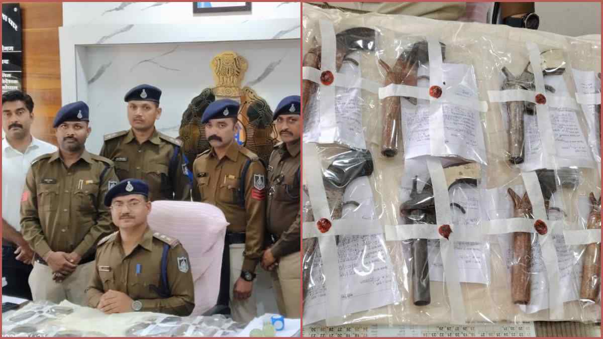 DHAR POLICE ARRESTED BOUNTY