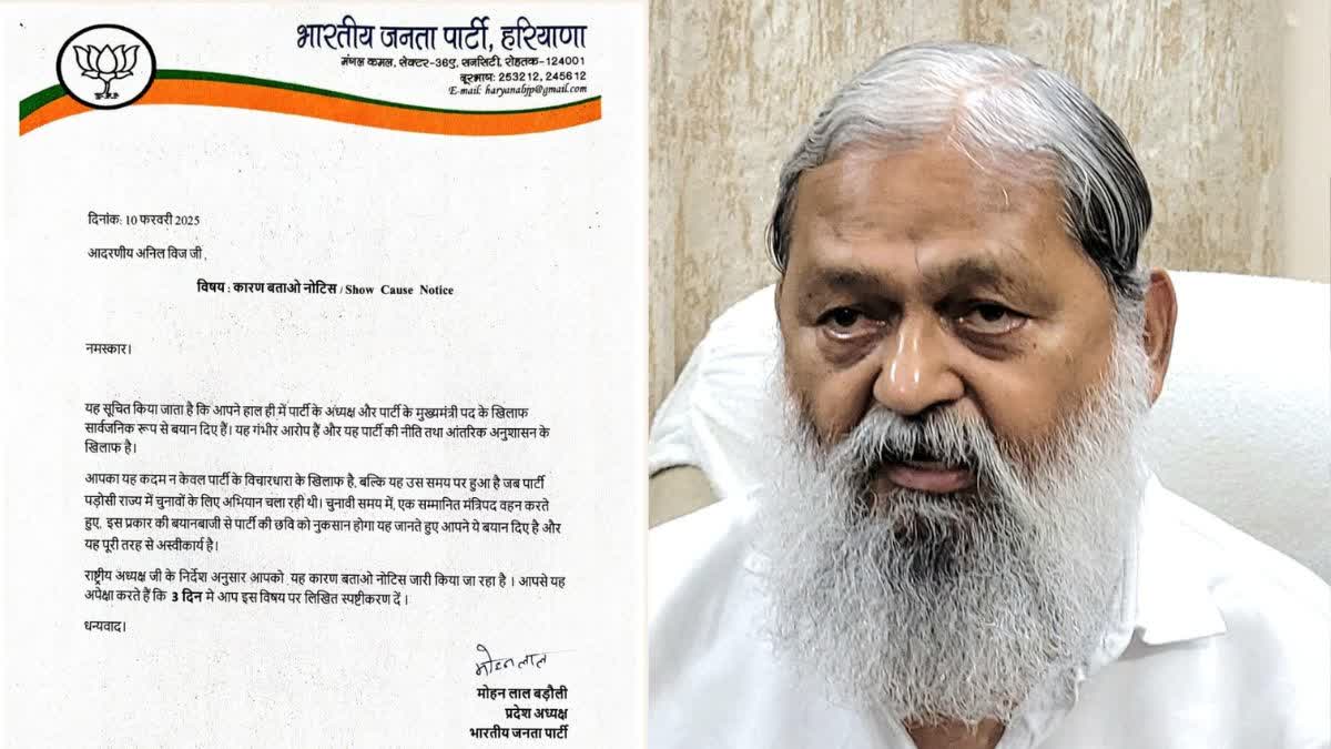 SHOW CAUSE NOTICE TOANIL VIJ