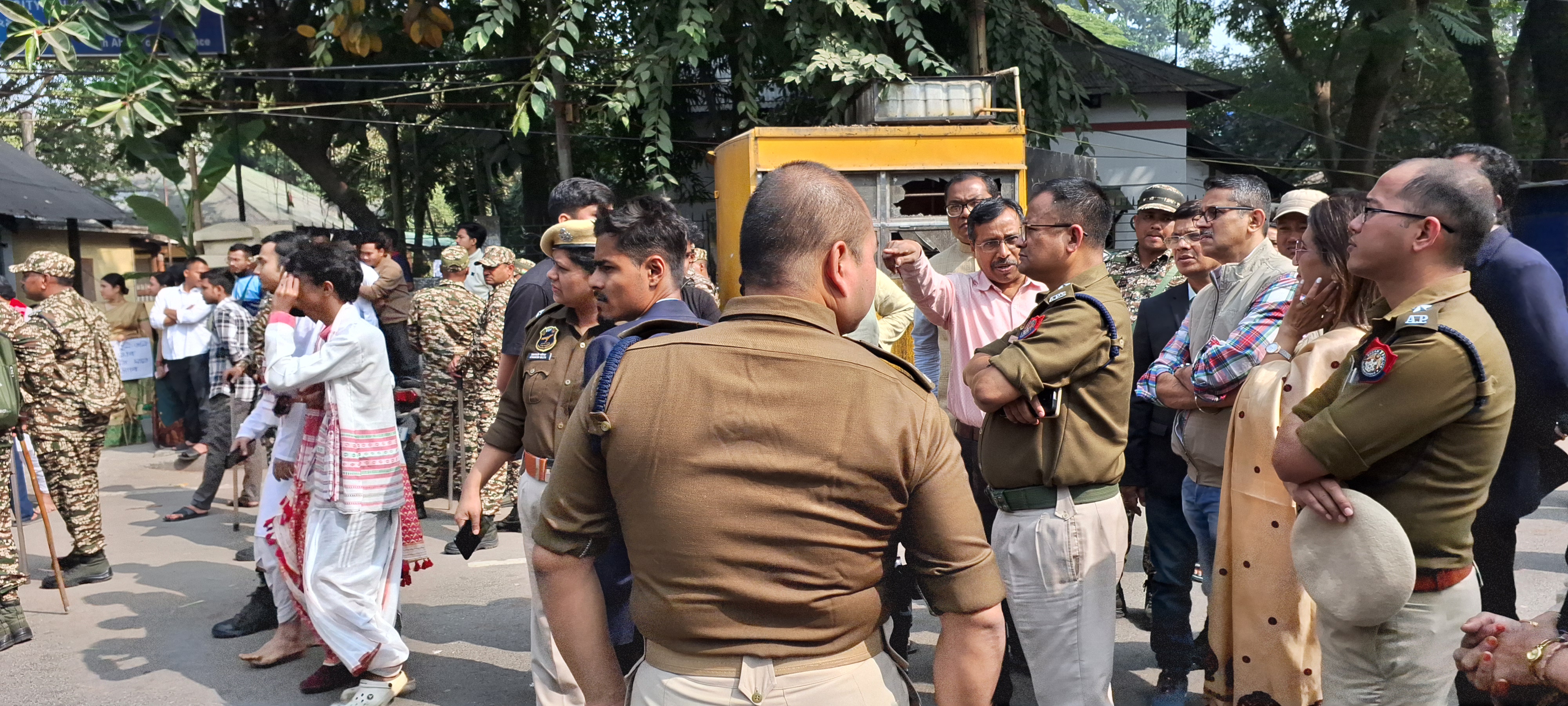 Cotton University cultural procession stopped by police in Guwahati