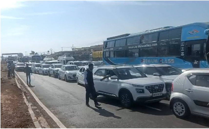 MAHAKUMBH LONGEST TRAFFIC JAM