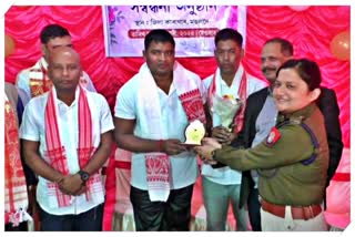 Mangaldoi district jail authority felicitated two Prisoners