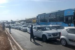 Kumbh Mela Traffic Jam Images