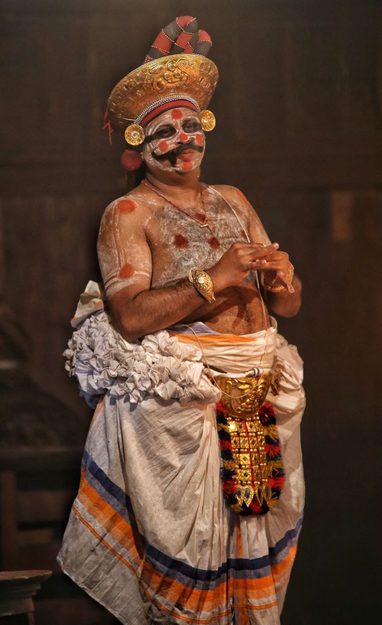 Chakyar Koothu performance  Indian Folk dance  Art forms of Kerala  ചാക്യാർക്കൂത്ത്