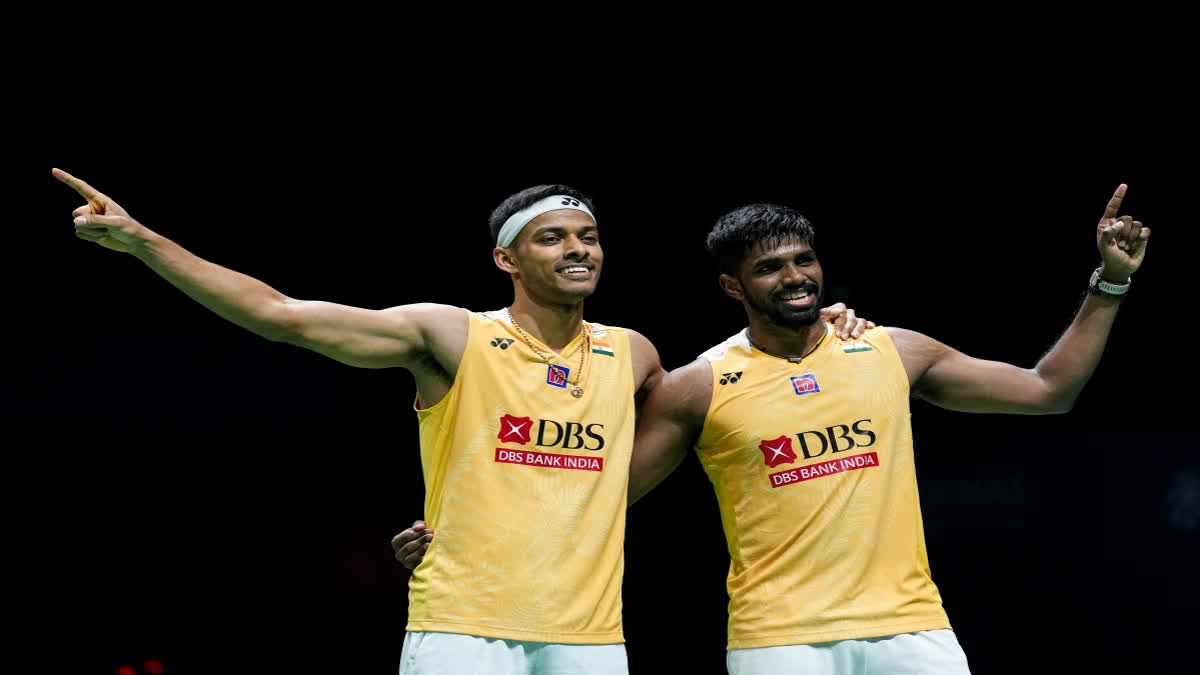Satwiksairaj Rankireddy and Chirag Shetty made it to their third consecutive final of the year by defeating Kang Minhyuk and Seo Seungjae of South Korea in the semi-final.