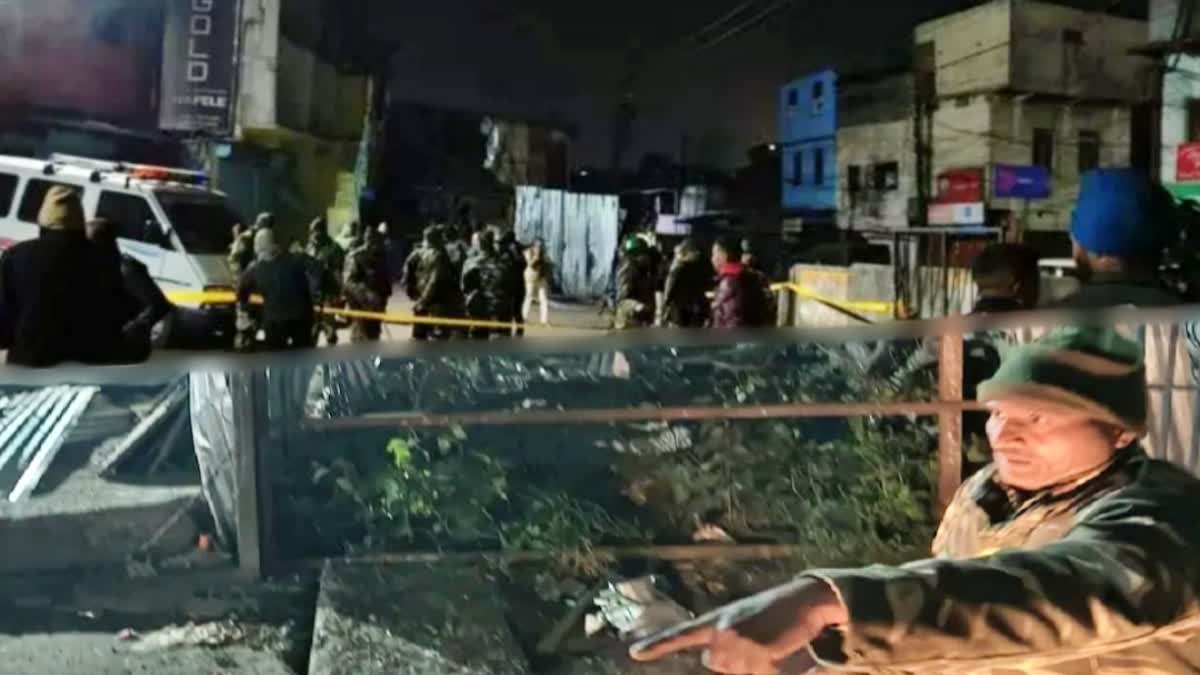 Suspected IED blast near Harijan Colony Shillong, one injured