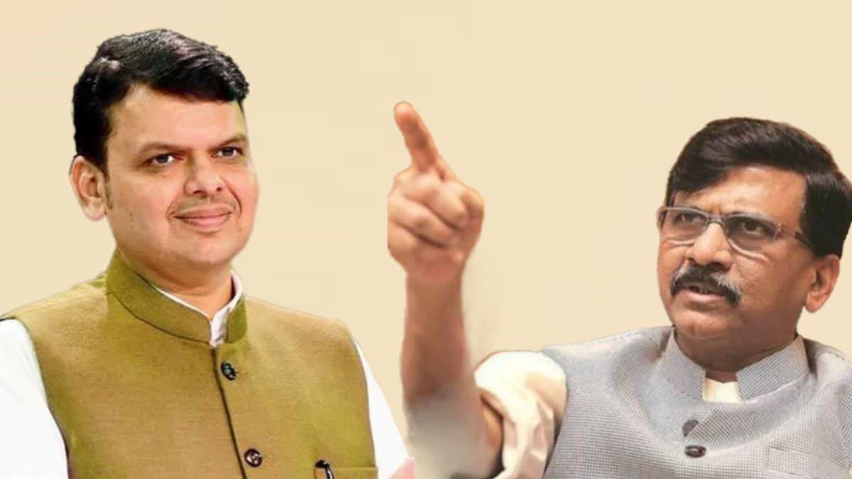 Sanjay Raut vs Devendra Fadnavis