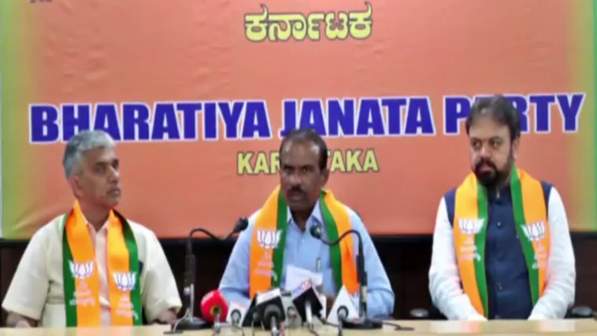 N. Ravikumar spoke at a press conference.