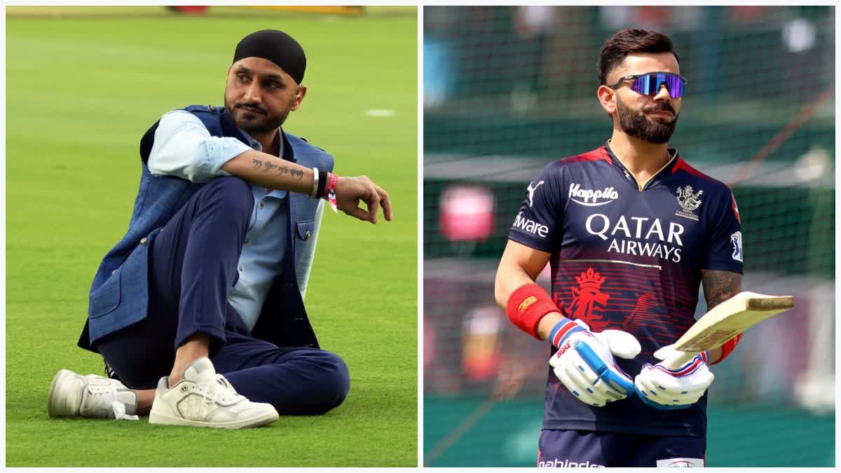 harbhajan singh and virat kohli