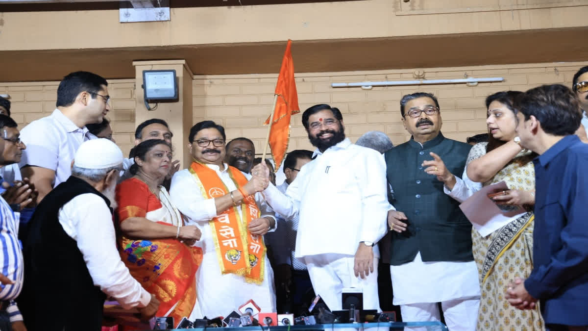 MLA Ravindra Waikar, who was considered close to Uddhav Thackeray, joined Shiv Sena on Sunday
