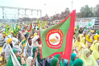 In Mansa, farmers' organizations jammed the trains, continued strong protest against the government