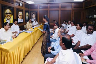 cm-mk-stalin-conducted-a-face-to-face-interview-for-candidates-contesting-parliamentary-elections