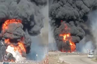 raisen lpg tanker caught fire