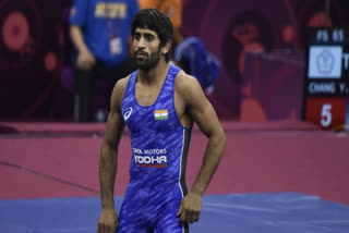 Punia, one of the three prominent faces of protest against former WFI President Brij Bhushan Sharan Singh, suffered a crushing 1-9 defeat in the men's freestyle 65kg semifinal against to Rohit Kumar on Sunday.
