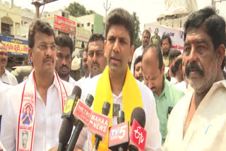 TDP_Leader_Pemmasani_Chandrasekhar_Fire_on_YCP_Government