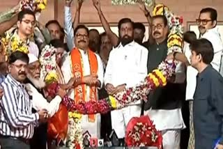 Ravindra Waikar joined CM Eknath Shinde led Shiv Sena