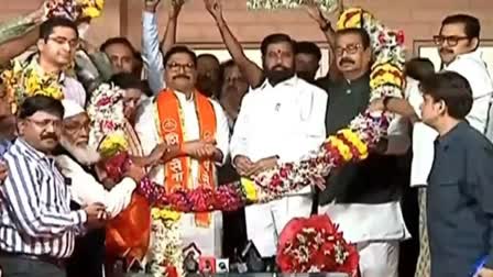 Ravindra Waikar joined CM Eknath Shinde led Shiv Sena