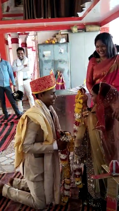 3 feet bride Jabalpur unique wedding