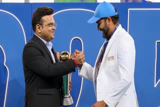 Jay Shah and Rohit Sharma