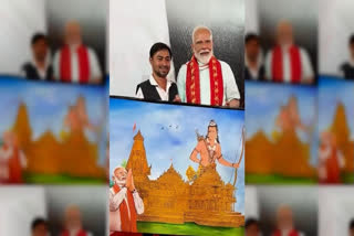 Gujarat: PM Modi Applauds Physically Challenged Surat Painter; BJP Rewards 1 Lakh Grant