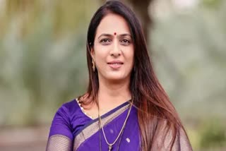 Rohini Khadse, leader of the Nationalist Congress Party Sharad Chandra Pawar