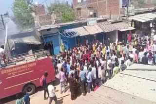 5 people died in fire during firecracker testing in Garhwa