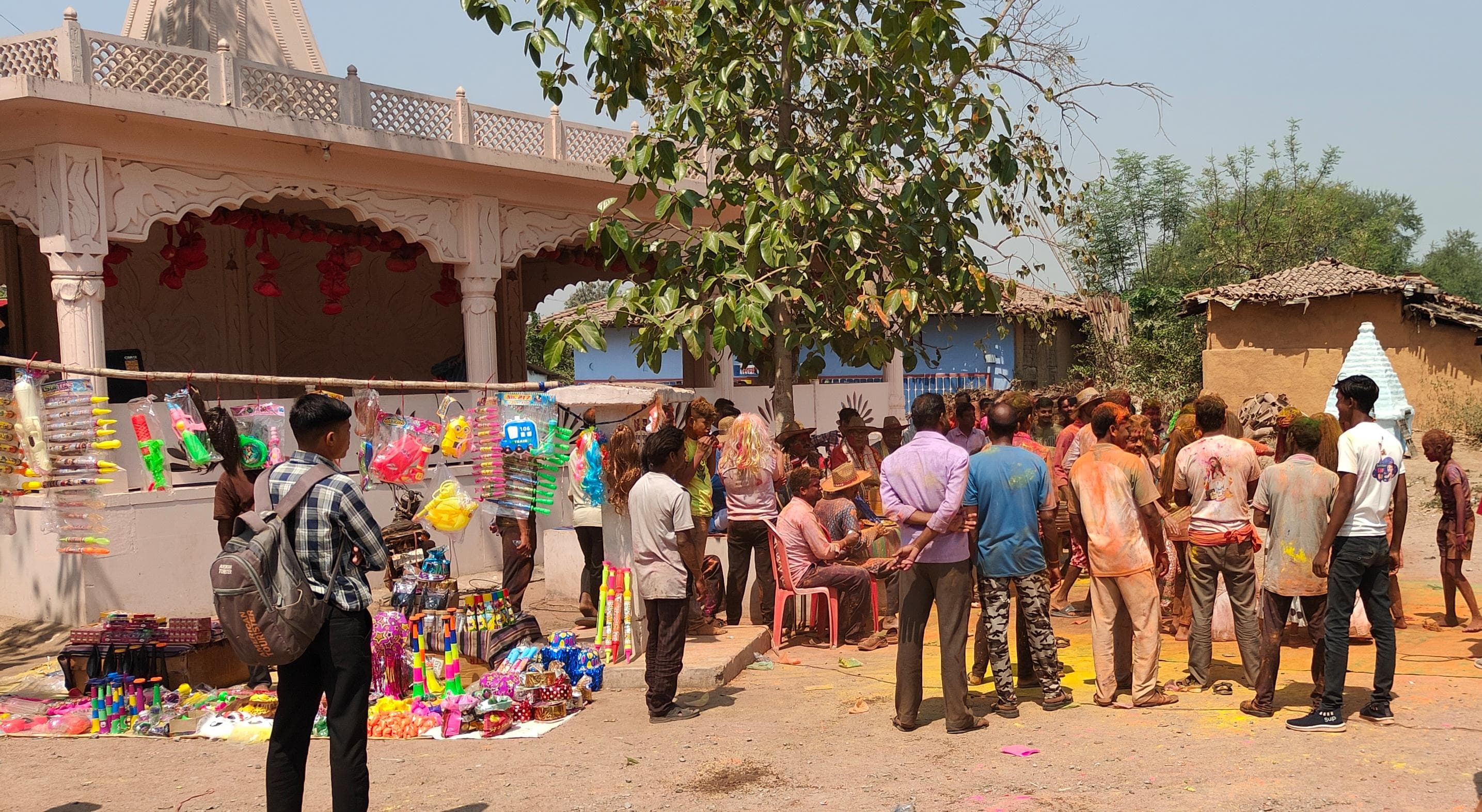 Dhamtari Semra Village Holi