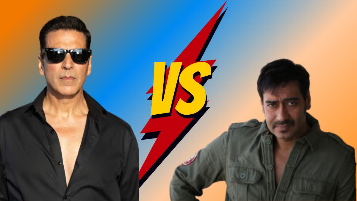 Akshay Kumar Vs Ajay Devgan at Box Office