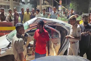 TWO CARS COLLIDED IN ALWAR