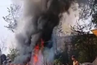 Fire in Jurhara police station