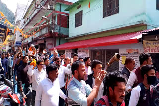 Bobby Panwar Rally in Uttarkashi