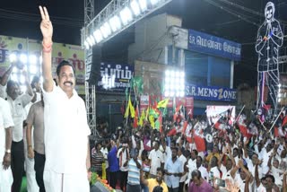 Edappadi Palaniswami campaign in Pollachi and Tiruppur