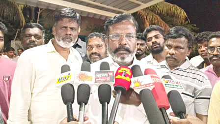 Thirumavalavan talk about IT raid