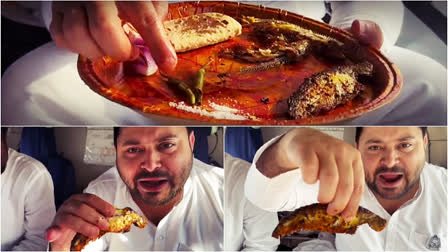 Tejashwi Yadav Lashes out at BJP over 'Eating-Fish Video'; Says 'Posted the Video to Test Their IQ'