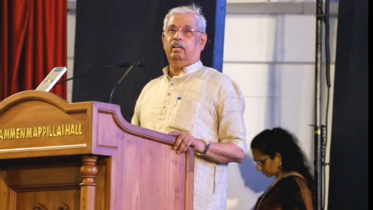 KERALA GOVERNOR  RAJENDRA ARLEKAR GOVERNOR OF KERALA  170TH BIRTH ANNIVERSARY OF SANKUNNI  ഗവർണർ രാജേന്ദ്ര വിശ്വനാഥ അർലേക്കർ
