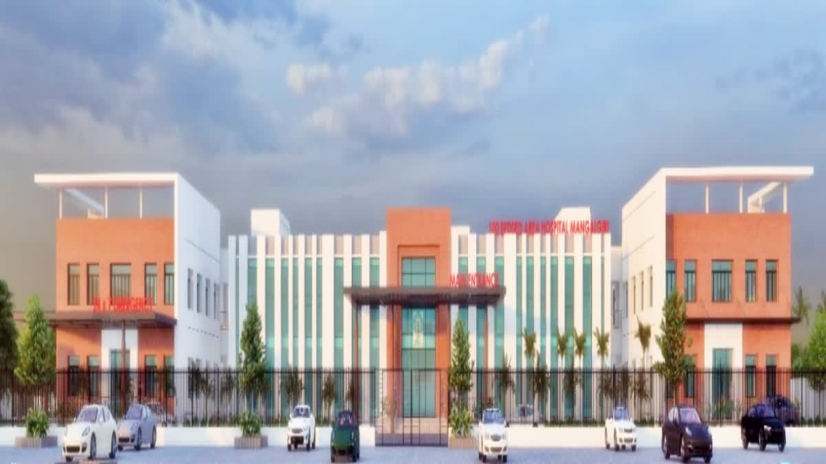 100 Bed Hospital in Mangalagiri