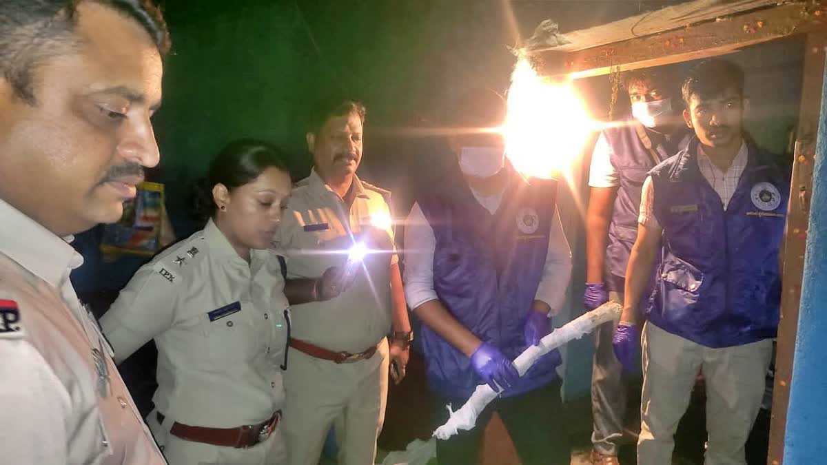 Police visited the spot and inspected