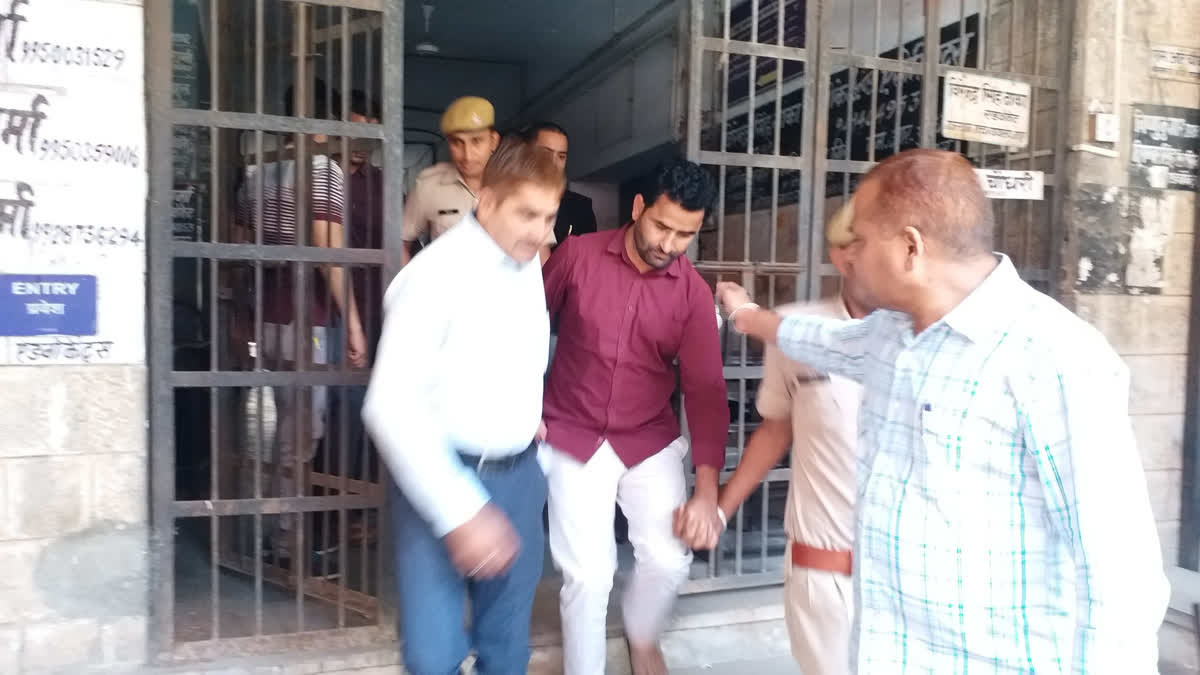 SDM Hanumanोram in police custody