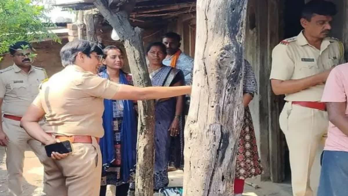 घटनास्थळावर पोलीस