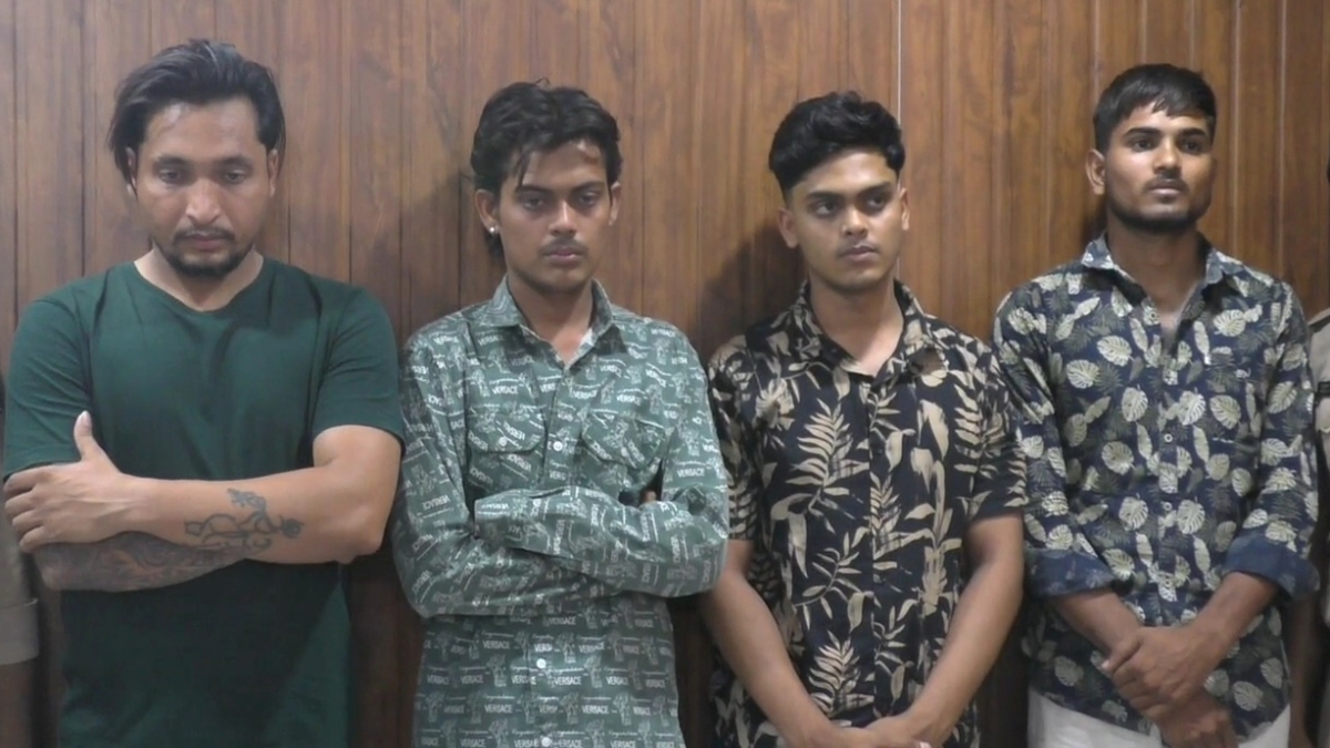 ચાર આરોપી ઝડપાયા
