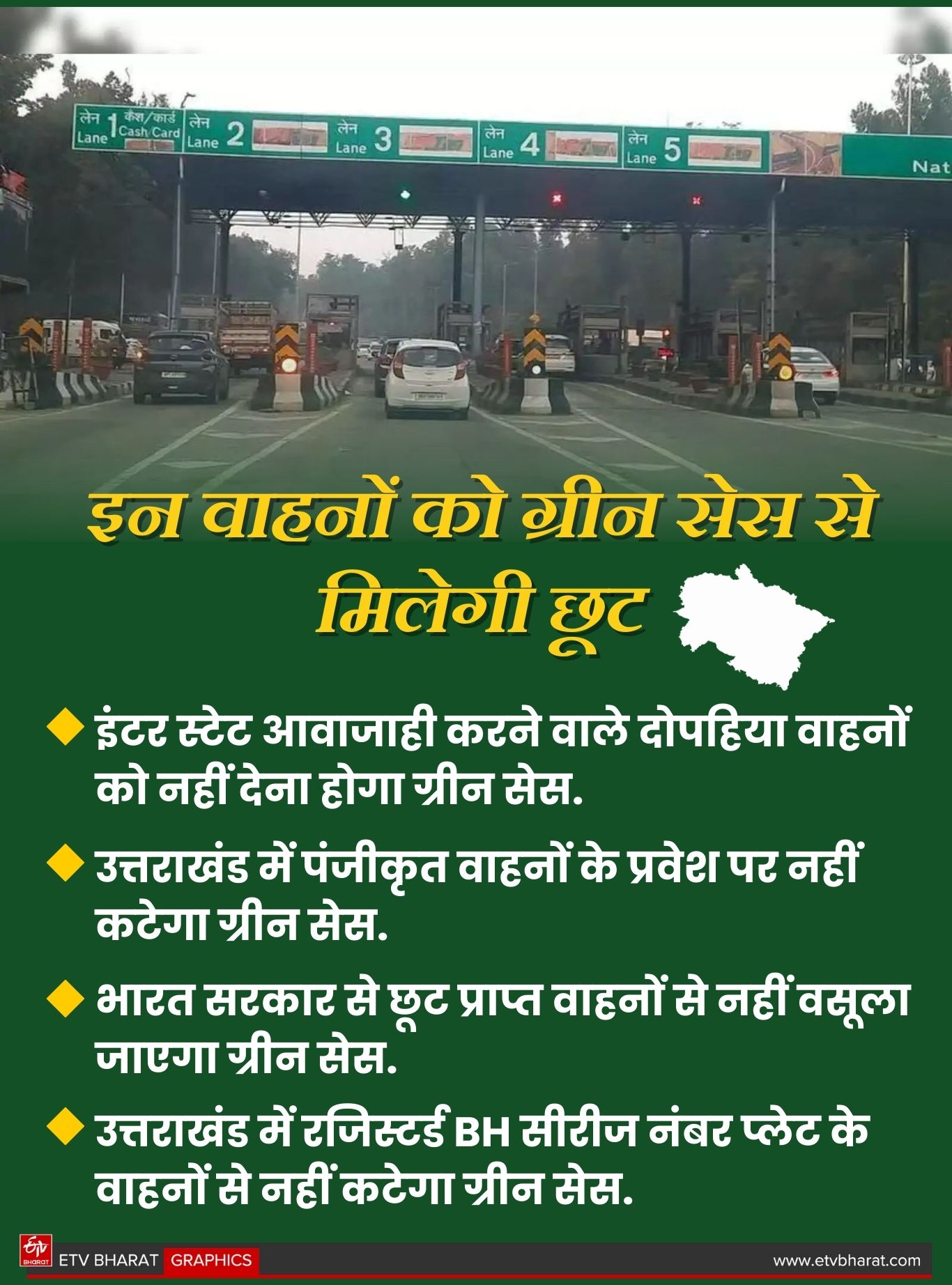 UTTARAKHAND GREEN CESS