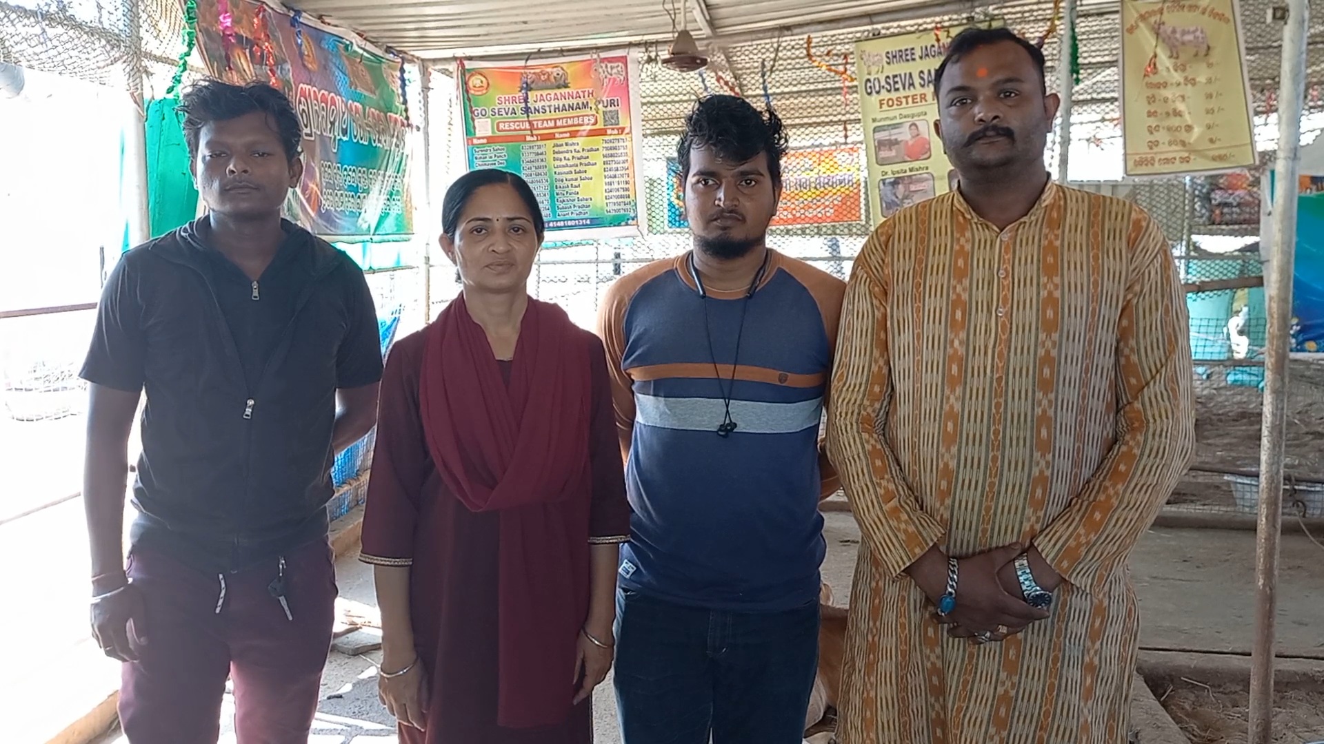 Royal family daughter Chinmayee Deo dedicated her life for service of cow in Puri