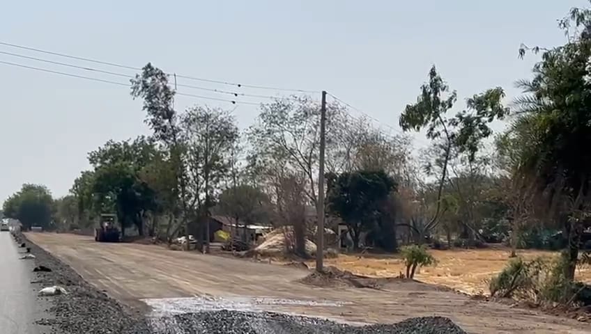Electricity poles removed without approval