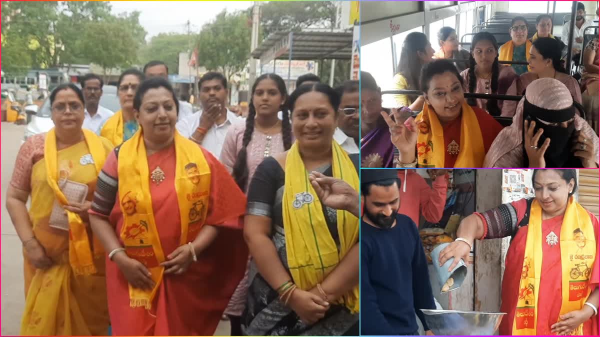 Balakrishna_Wife_Vasundhara_in_Election_Campaign